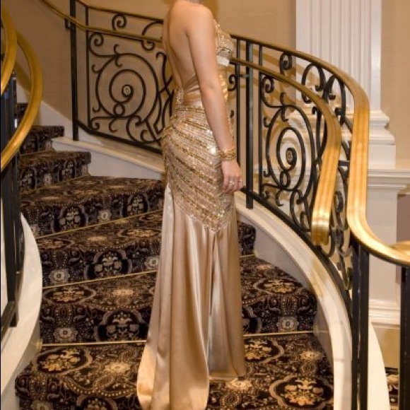Gold Sweet 16 Dresses